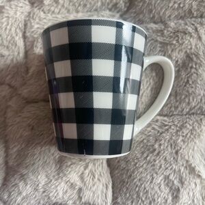 Black and White Checkered Mug